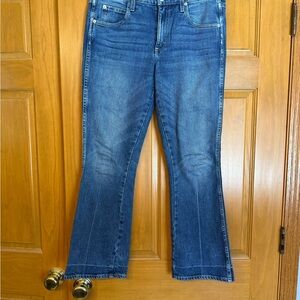 AMO Medium Blue Wide Leg Jeans
